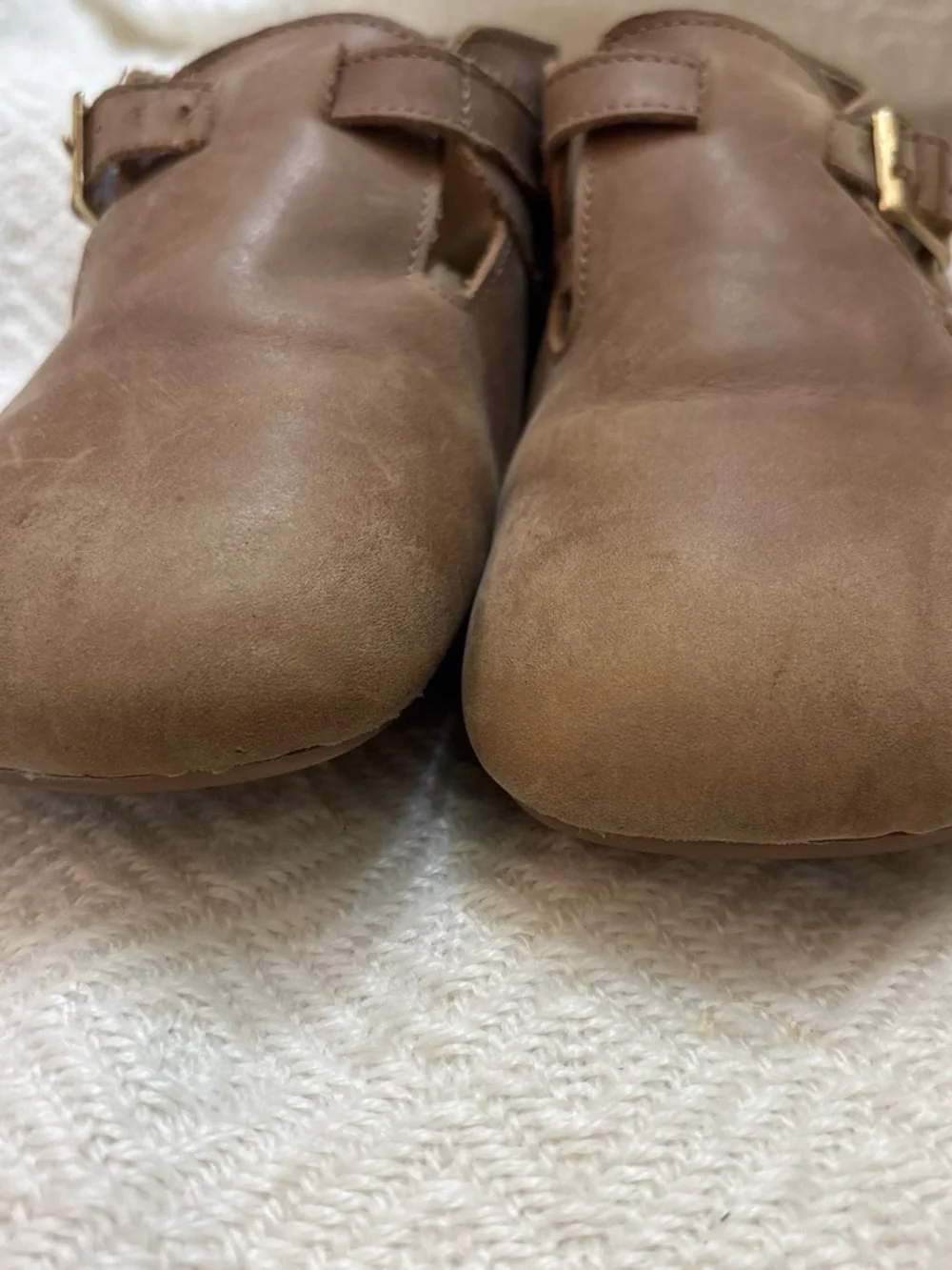 Little Love Bug Company brown leather shoes